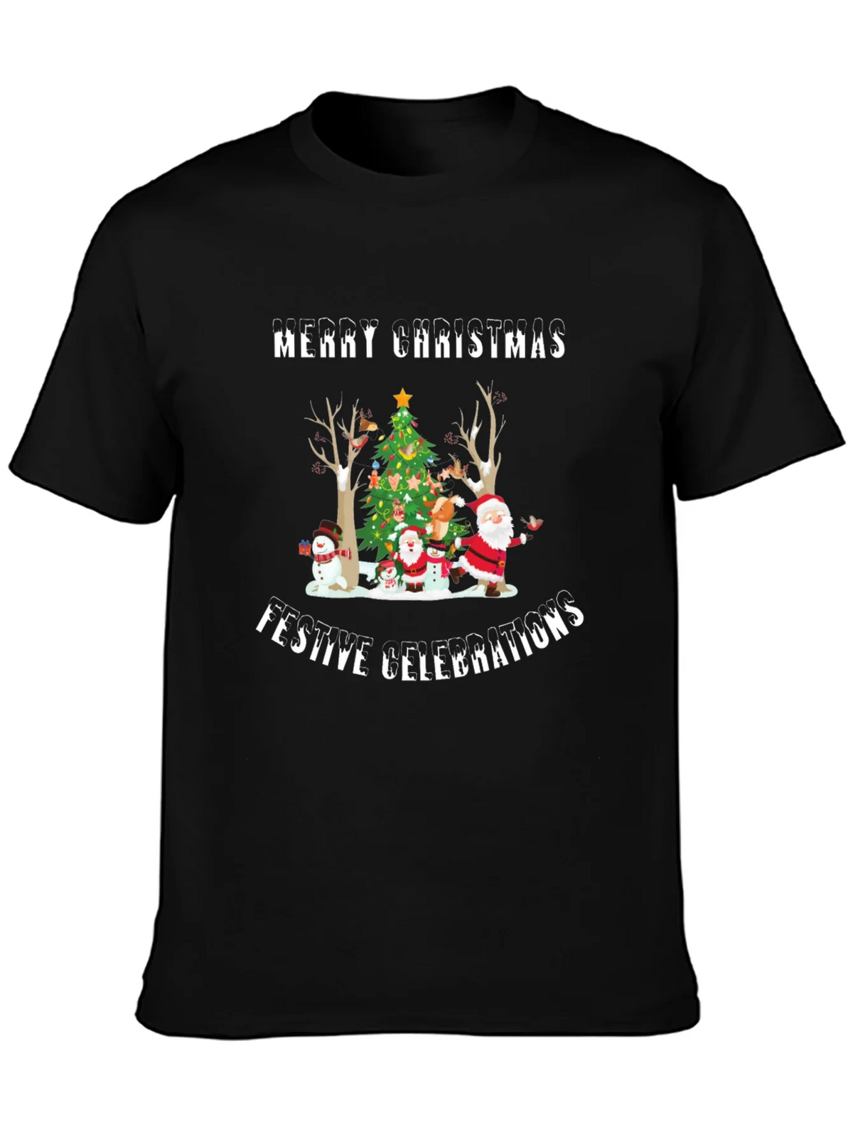 Merry Christmas Festive Celebrations T-Shirt product image 3