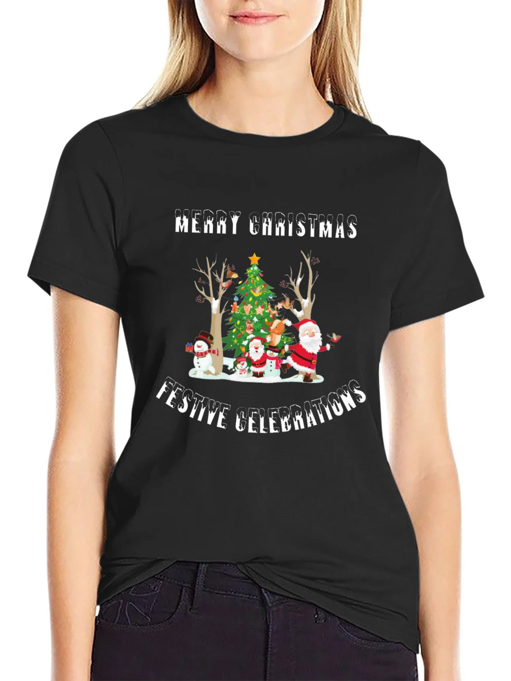Merry Christmas Festive Celebrations T-Shirt product image 2