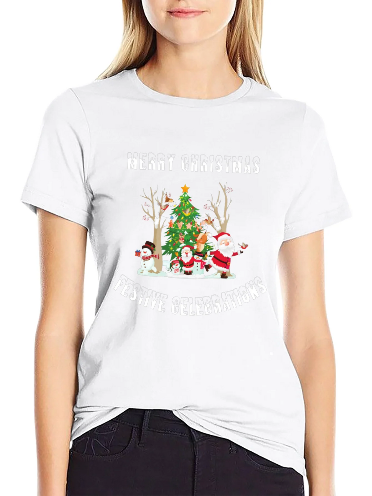 Merry Christmas Festive Celebrations T-Shirt product image 8