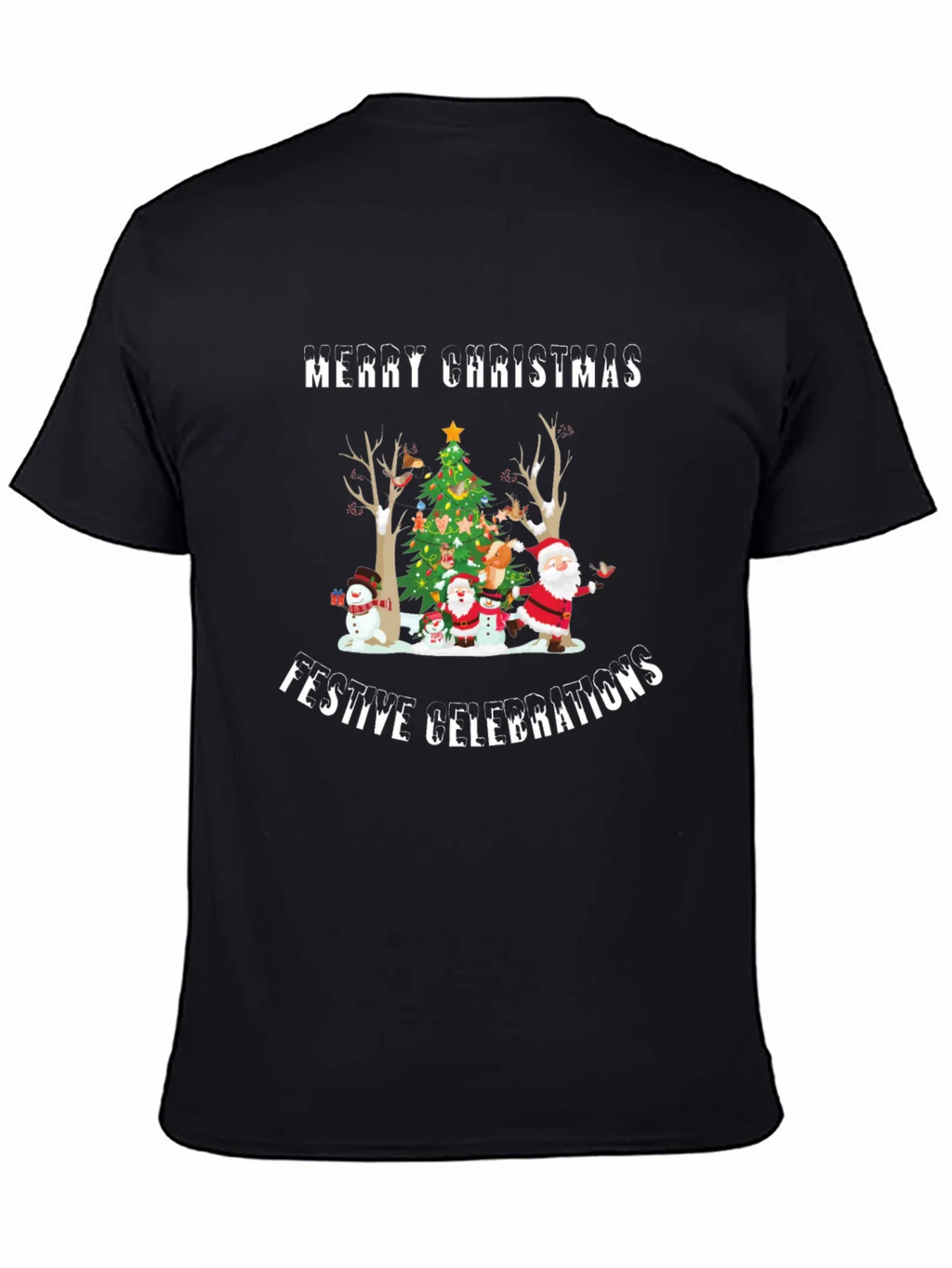 Merry Christmas Festive Celebrations T-Shirt product image 4