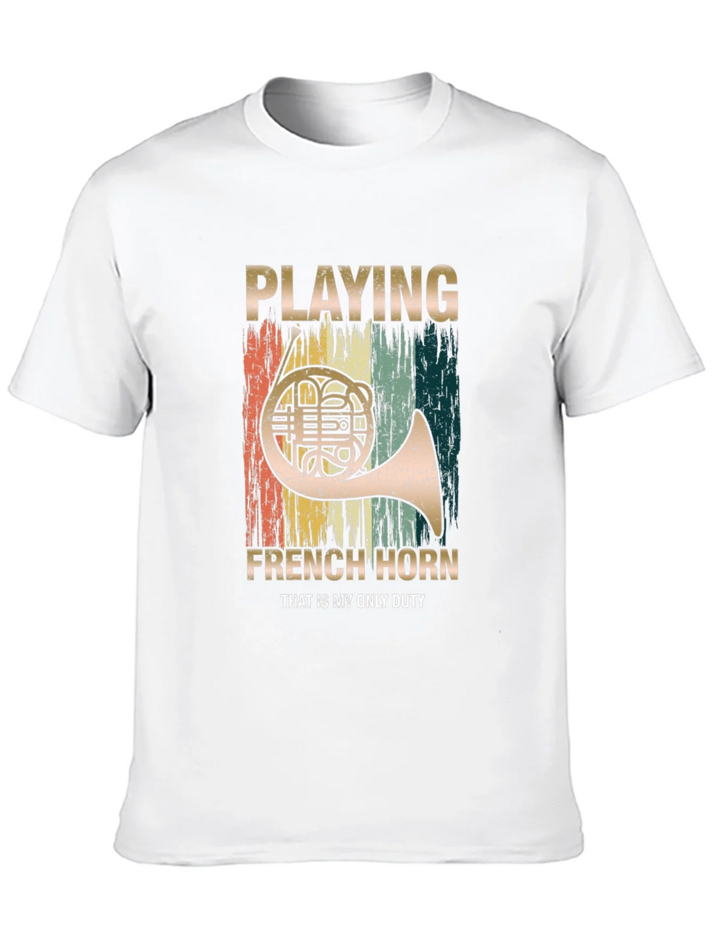 French Horn Player T-Shirt - Musician Duty Tee product image 9