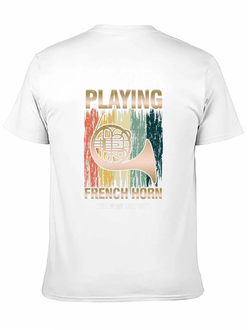 French Horn Player T-Shirt - Musician Duty Tee product image 10