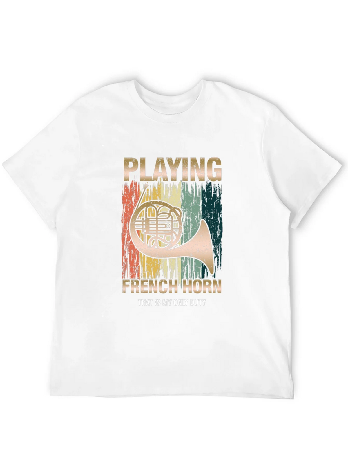 French Horn Player T-Shirt - Musician Duty Tee product image 11