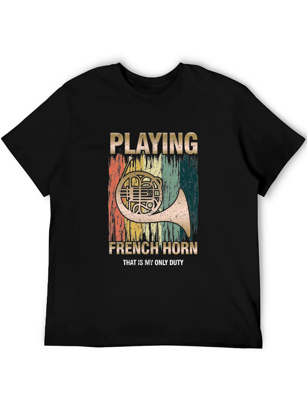 French Horn Player T-Shirt - Musician Duty Tee product image 5