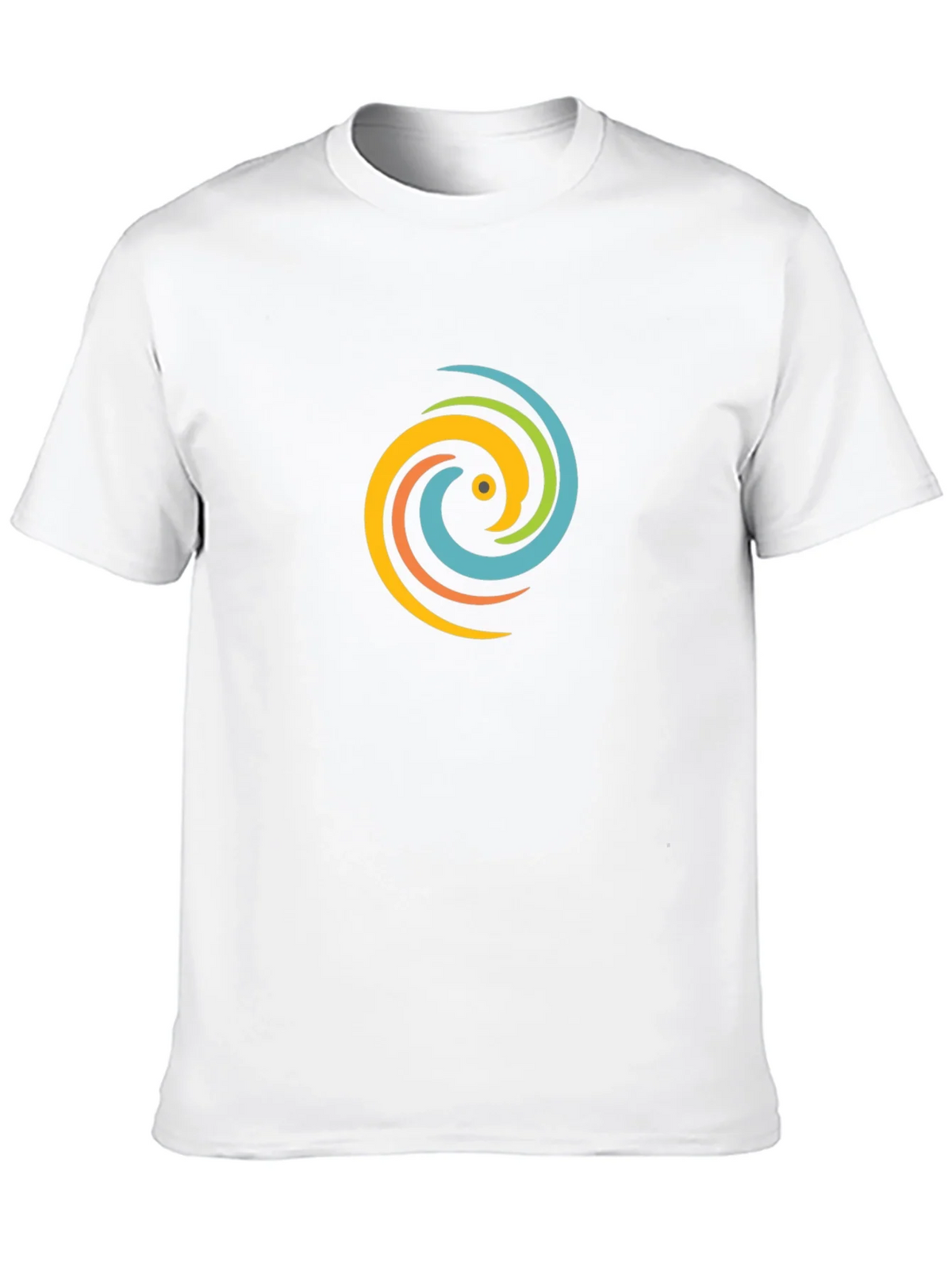 Swirl Graphic Black T-Shirt - Casual Style product image 7