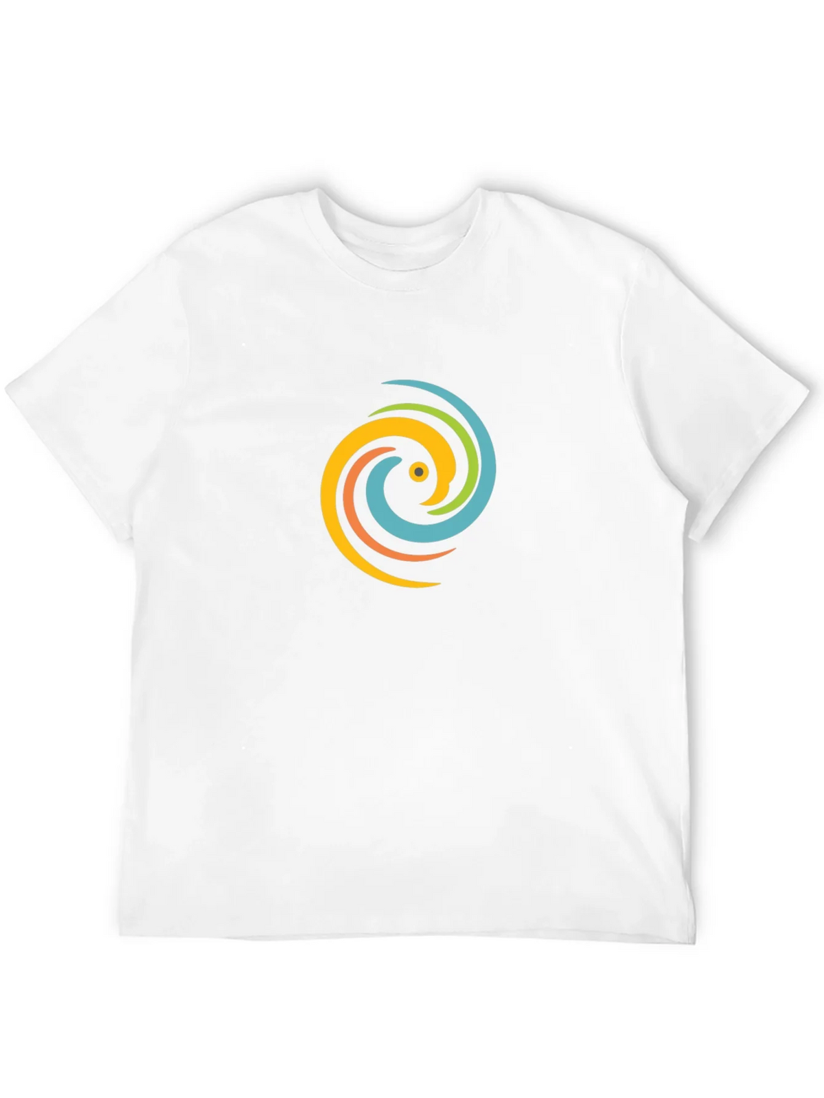 Swirl Graphic Black T-Shirt - Casual Style product image 9