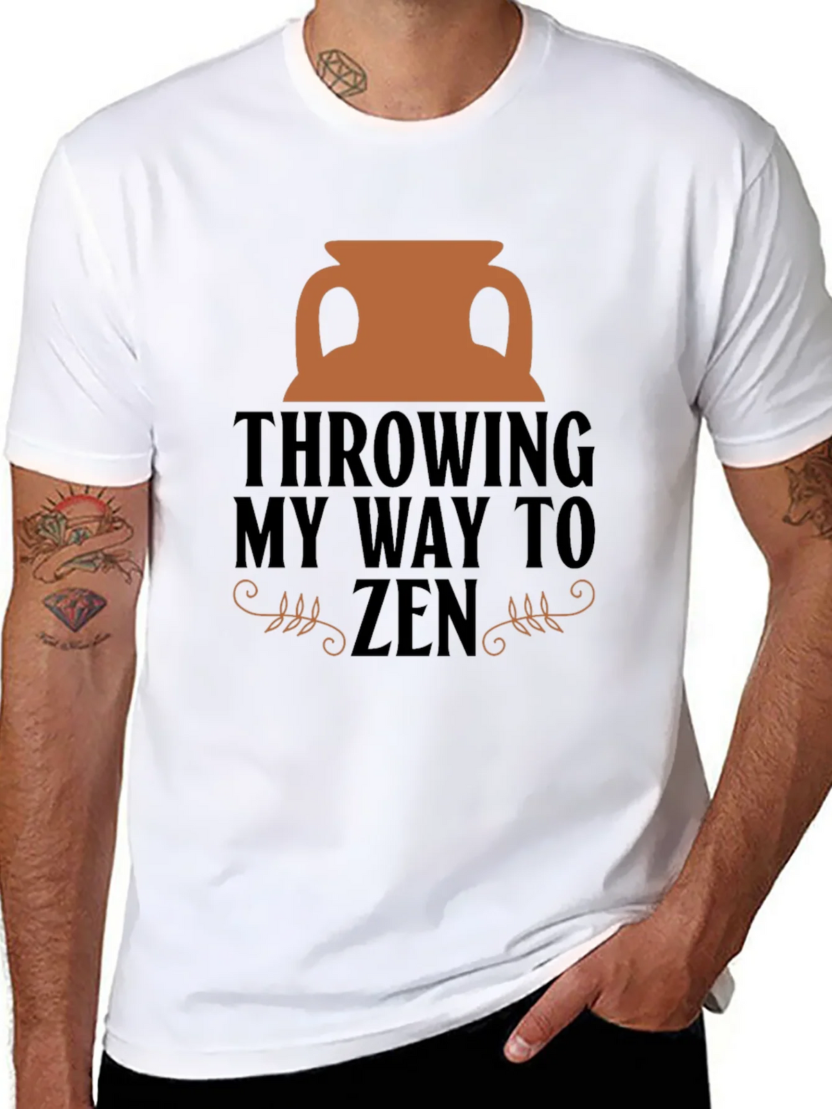 Pottery Zen Graphic T-Shirt product image 7