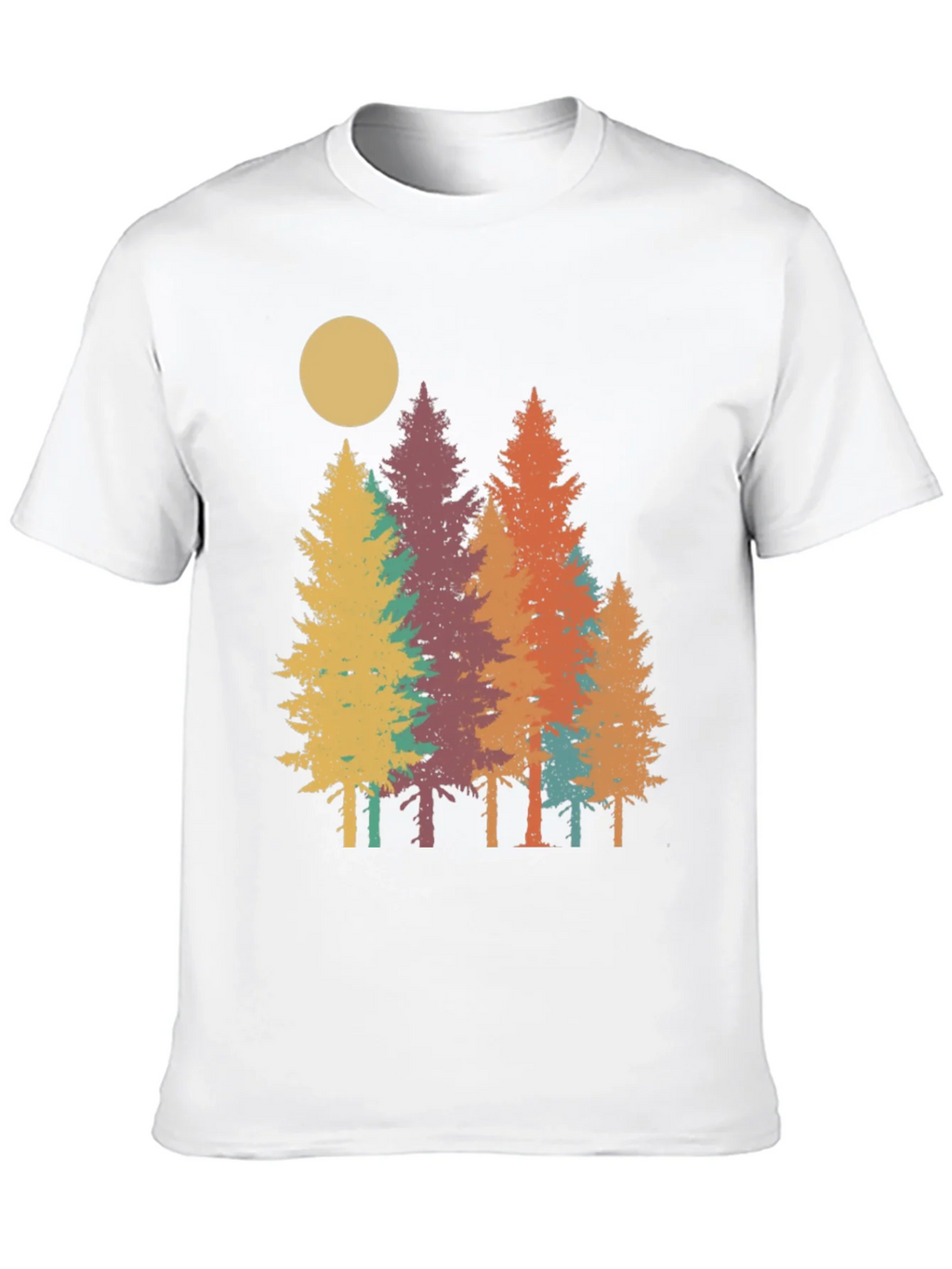Retro Forest T-Shirt - Nature Inspired Graphic Tee product image 9