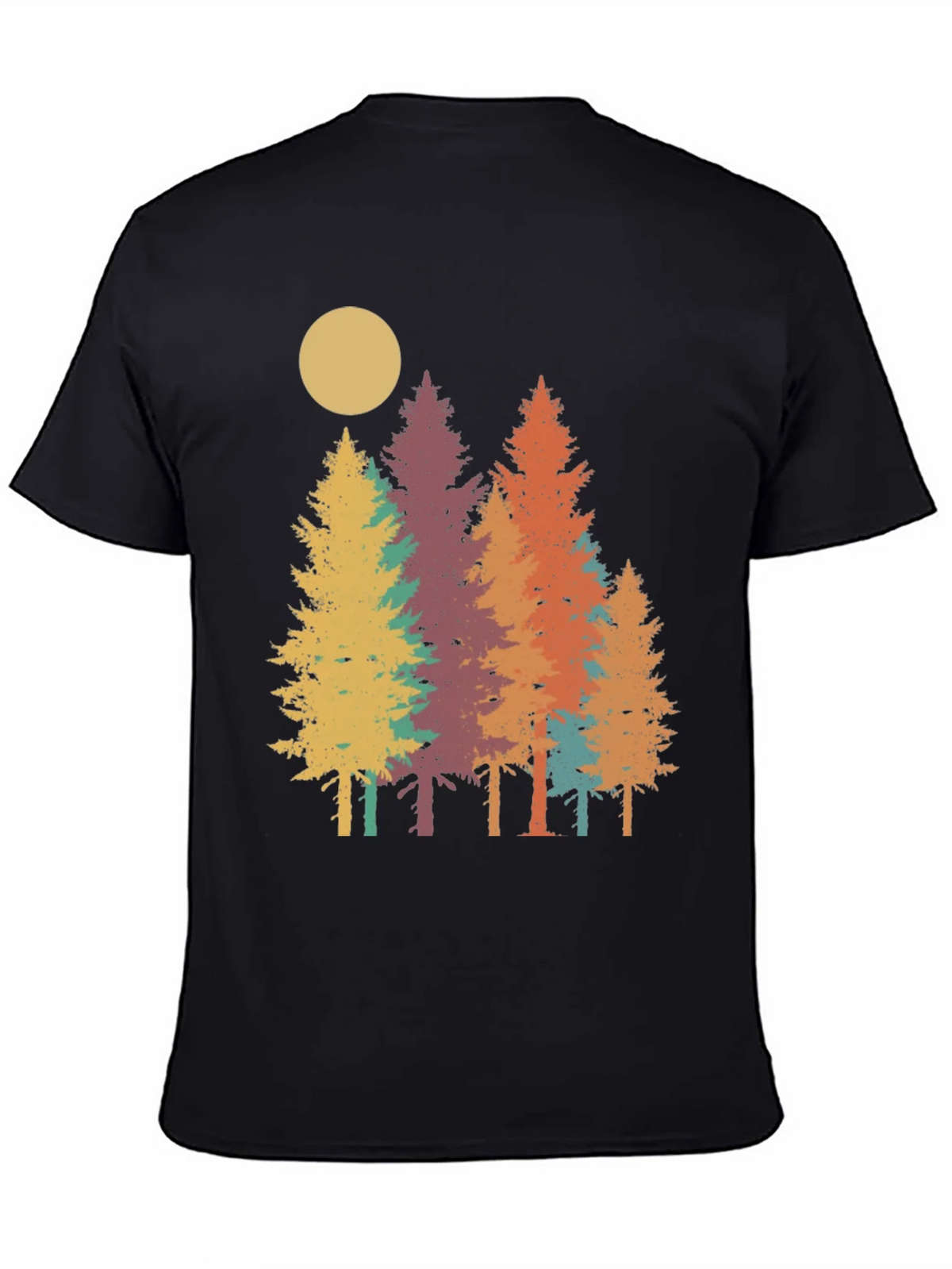 Retro Forest T-Shirt - Nature Inspired Graphic Tee product image 4