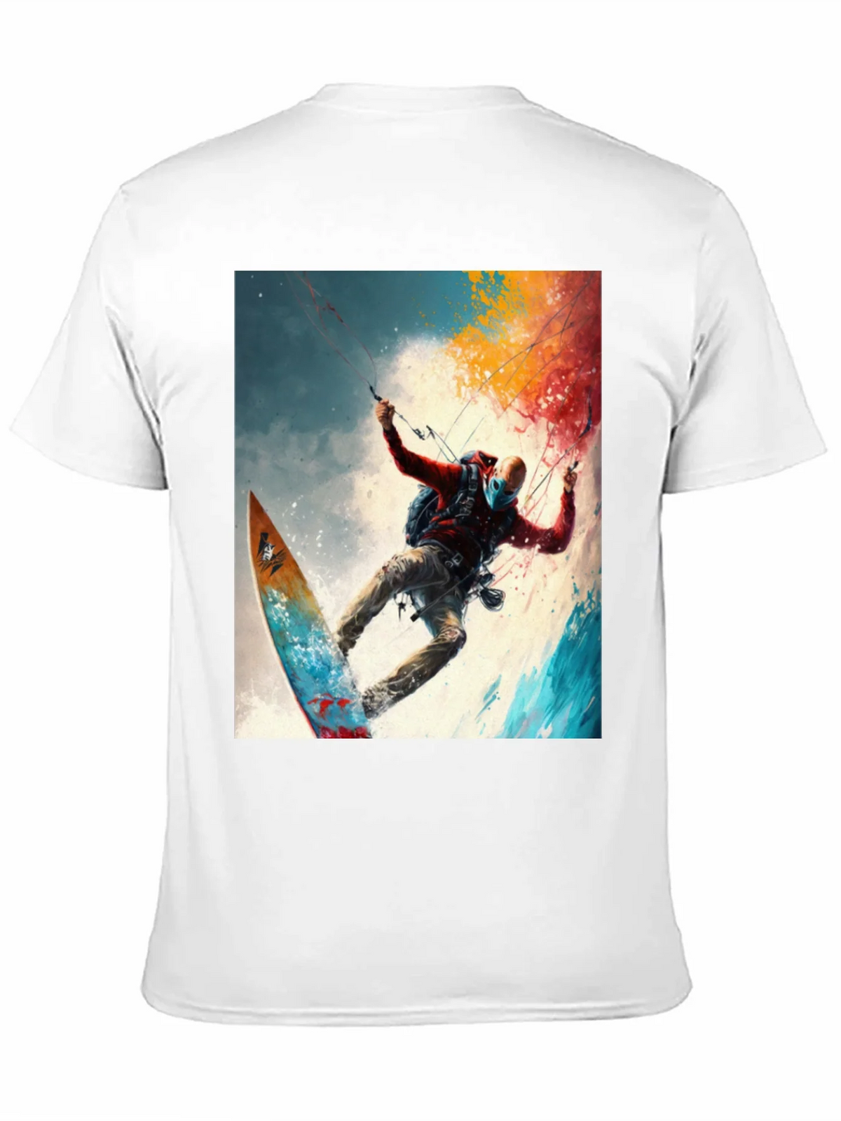 Surfing Adventure Tee - Artistic Graphic Print product image 10