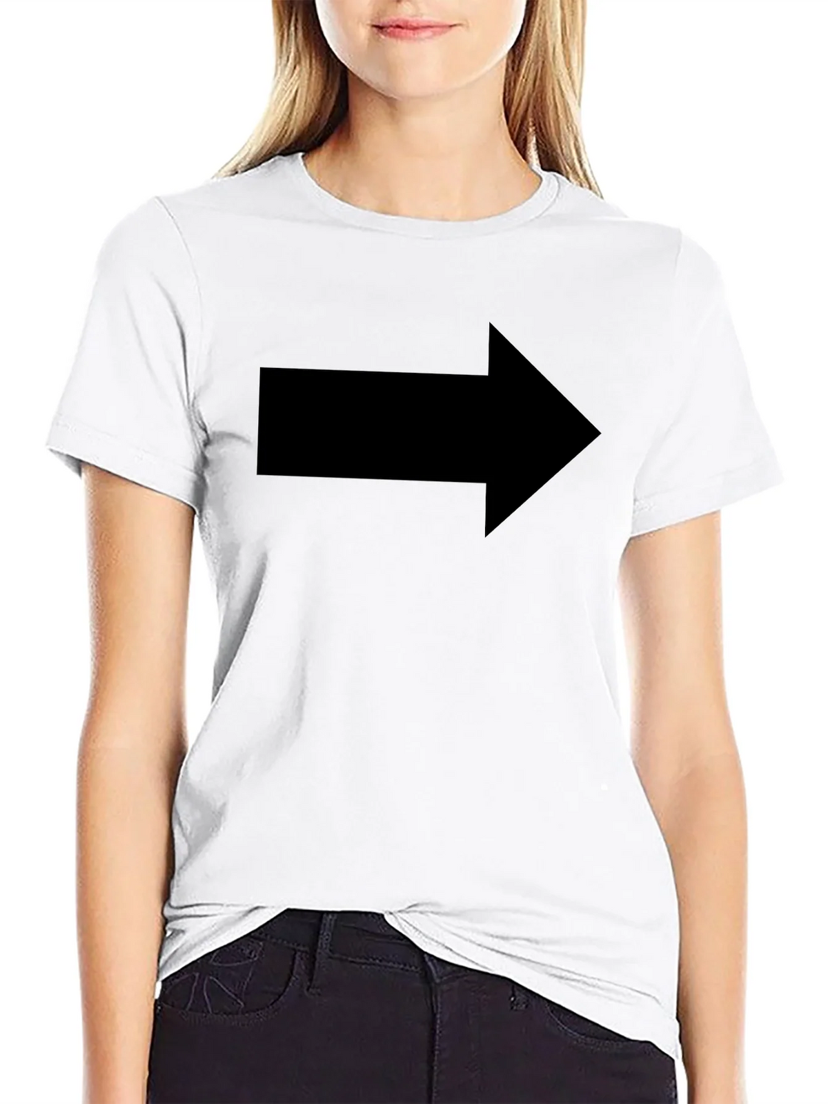 Right Arrow Graphic T-Shirt product image 5