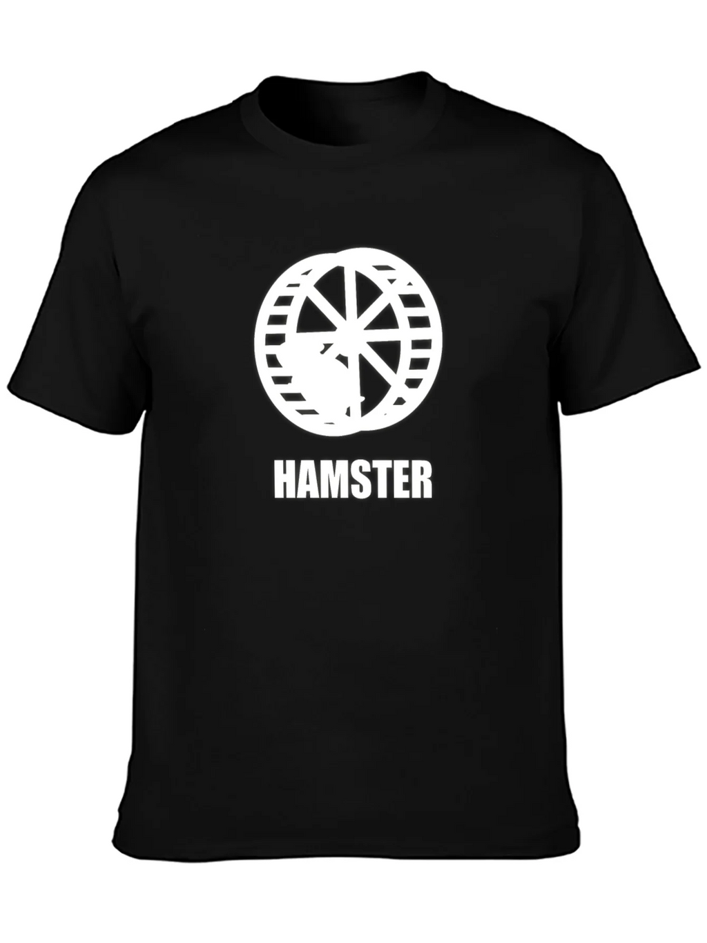 Hamster Wheel Graphic Tee - Novelty Animal Lover Shirt product image 3