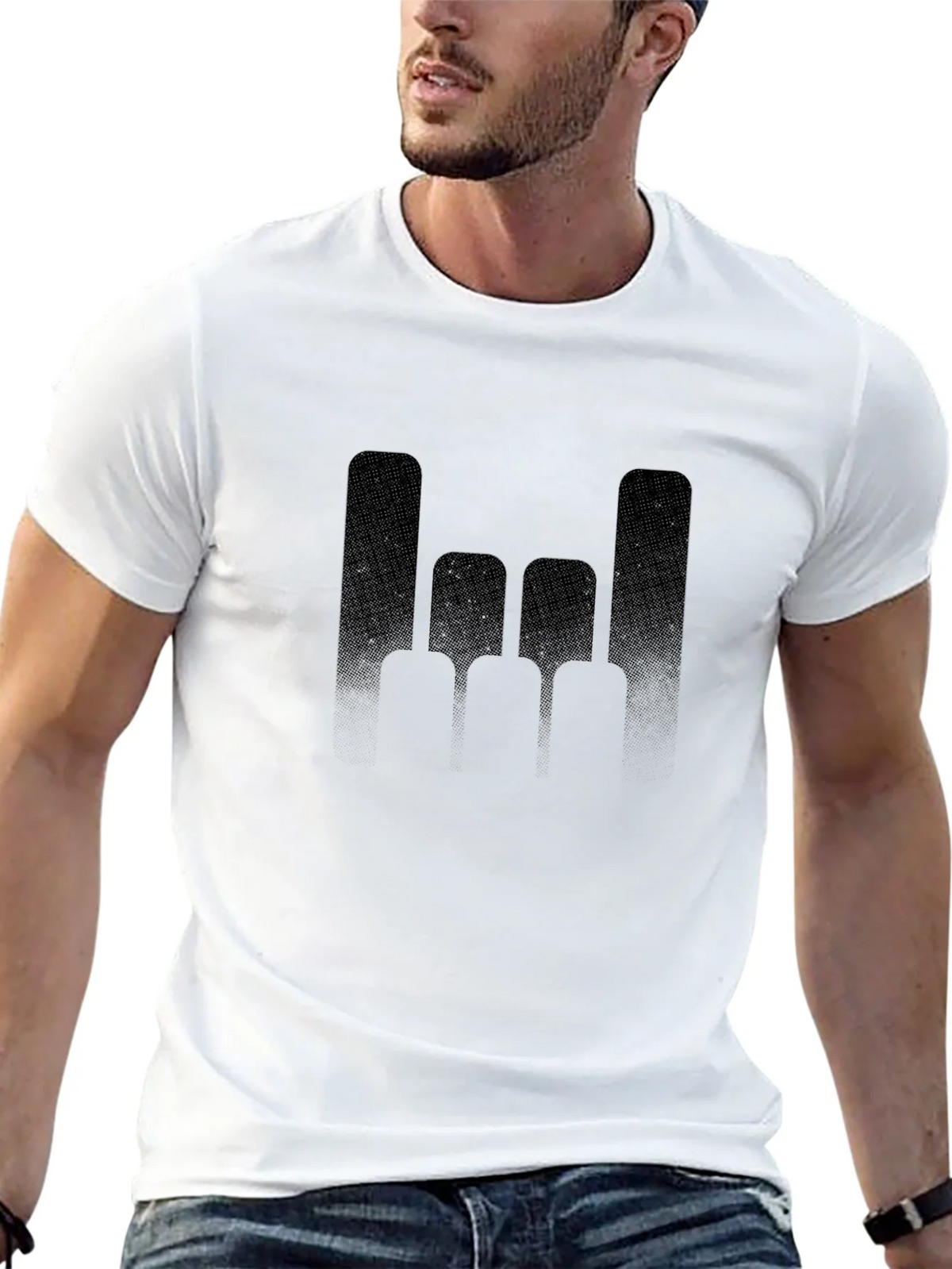 Stylish Black Graphic Tee product image 12