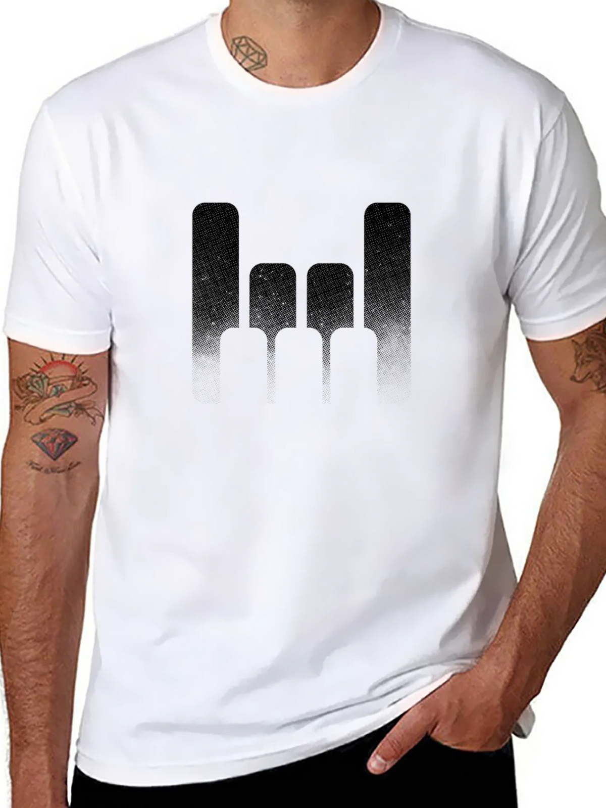 Stylish Black Graphic Tee product image 7