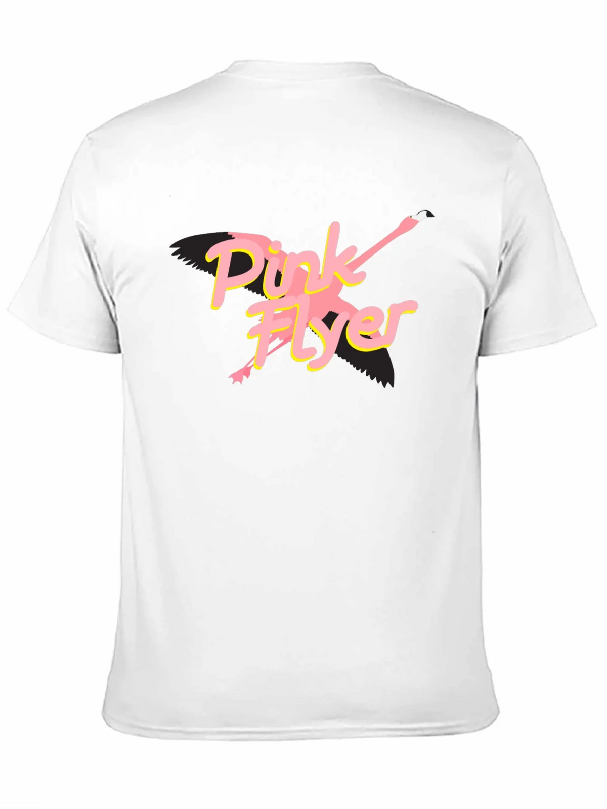 Pink Flyer Black T-Shirt product image 9
