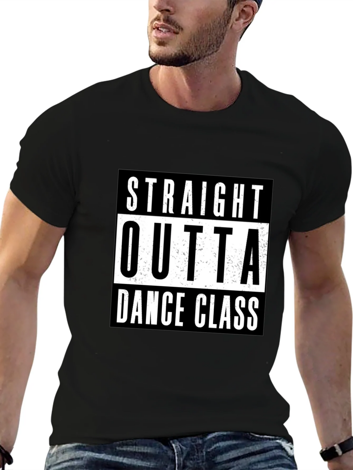 Straight Outta Dance Class Black T-Shirt product image 6