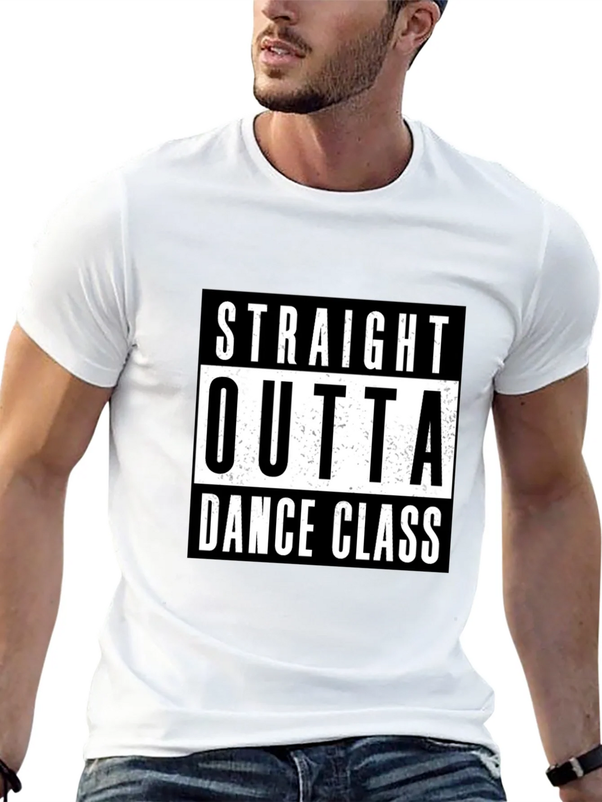 Straight Outta Dance Class Black T-Shirt product image 12