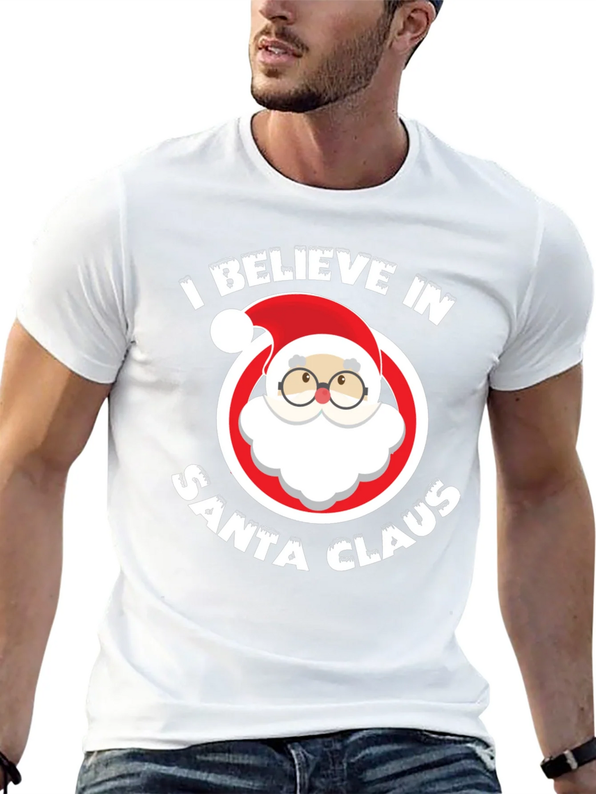 Believe In Santa Claus Graphic Tee product image 12