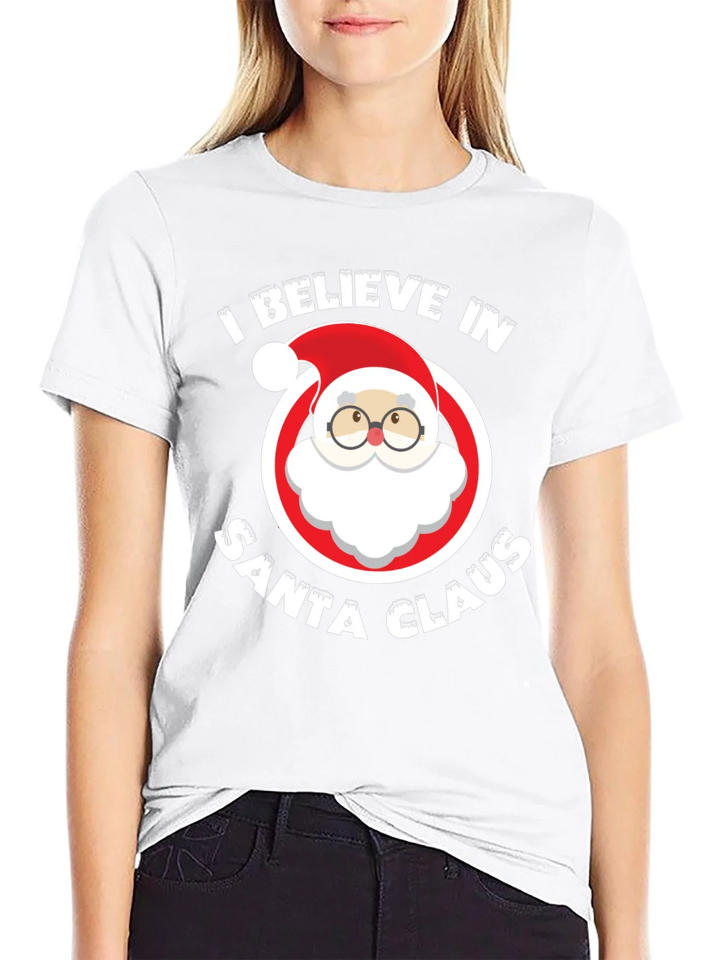Believe In Santa Claus Graphic Tee product image 8