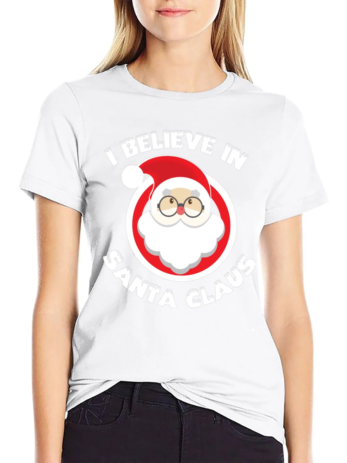 Believe In Santa Claus Graphic Tee product image 8