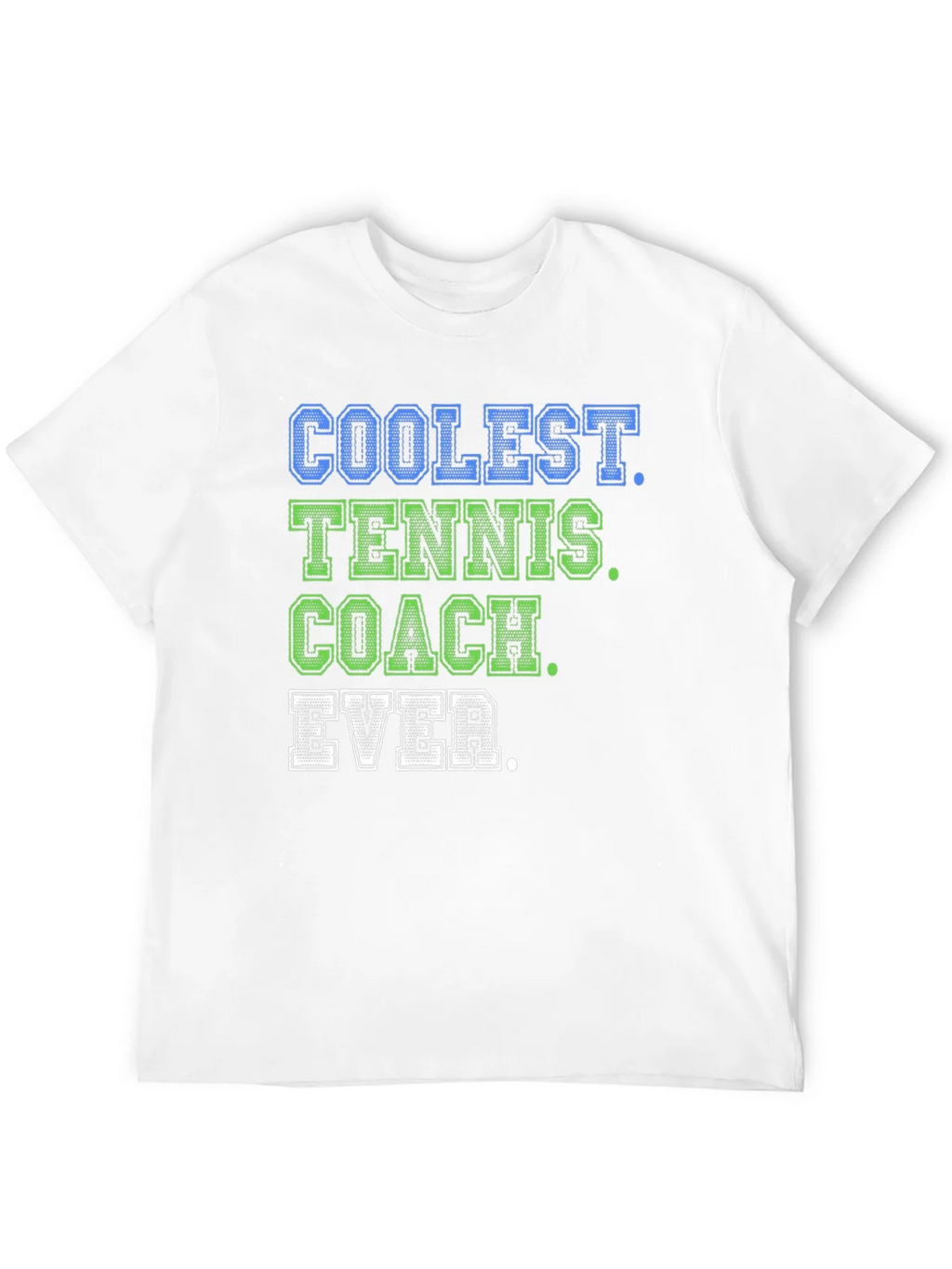 Coolest Tennis Coach Ever Graphic Tee product image 10