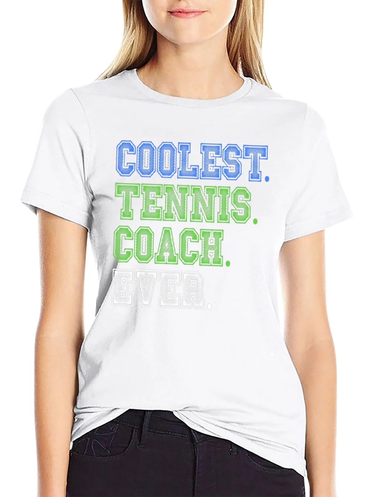 Coolest Tennis Coach Ever Graphic Tee product image 8
