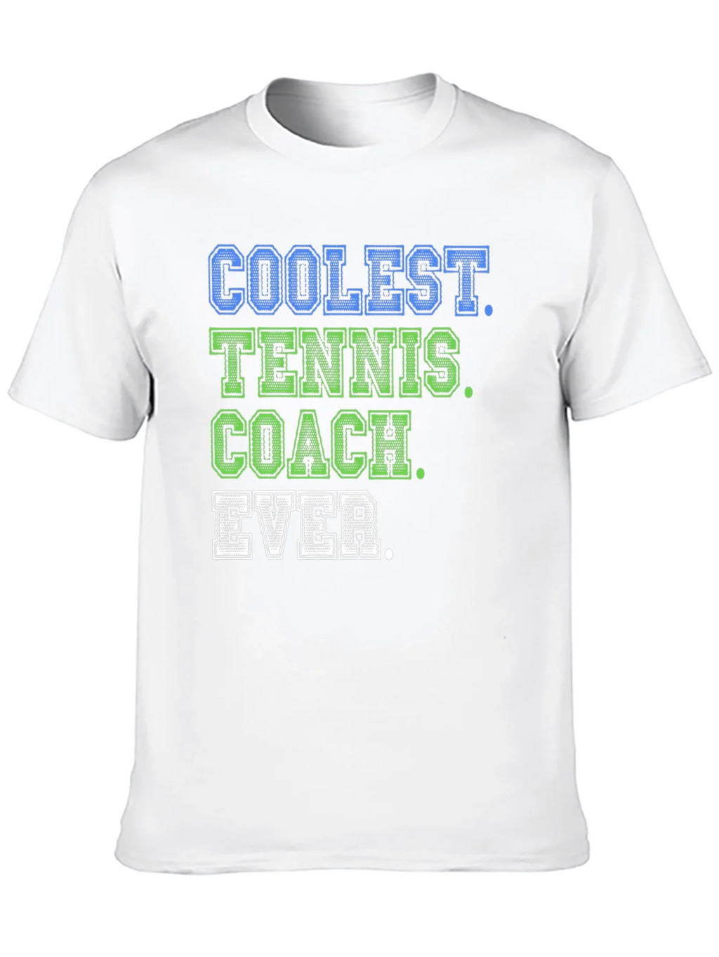 Coolest Tennis Coach Ever Graphic Tee product image 9