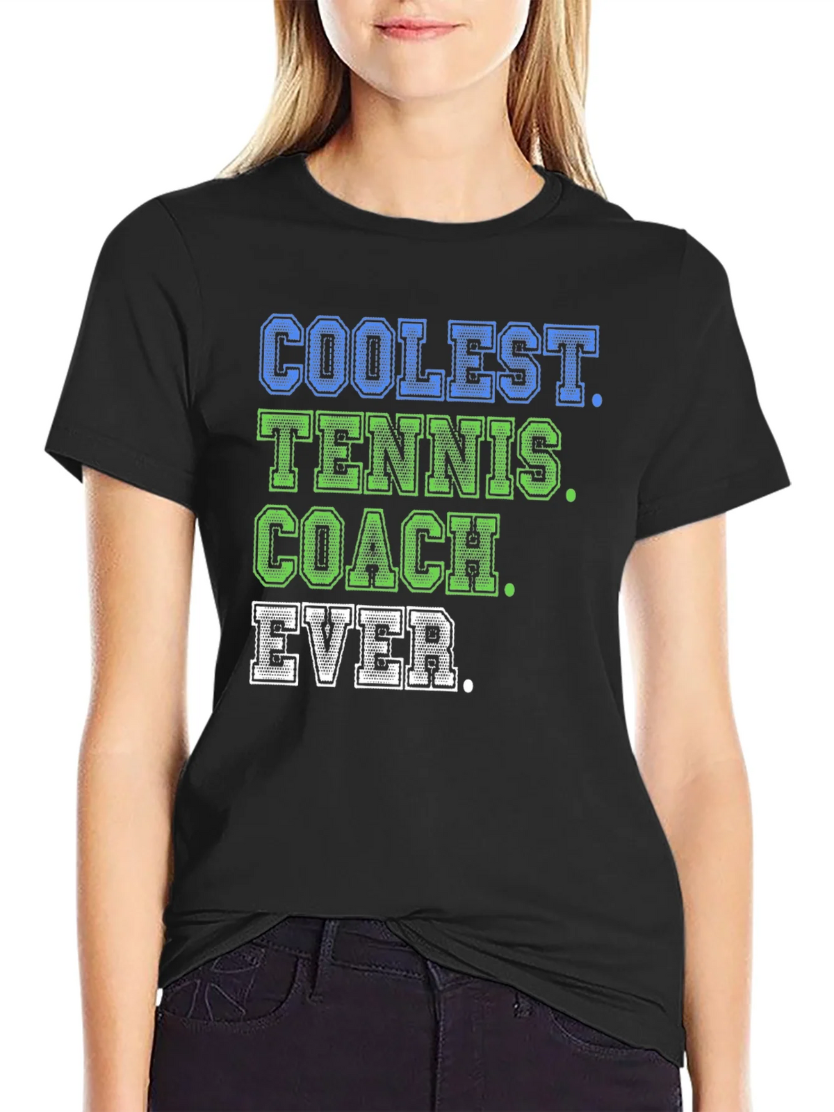Coolest Tennis Coach Ever Graphic Tee product image 2