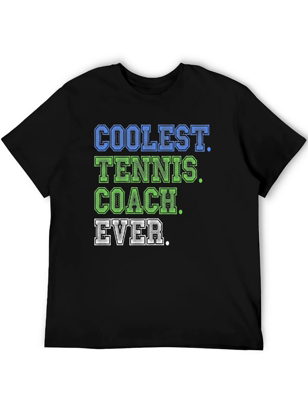 Coolest Tennis Coach Ever Graphic Tee product image 5