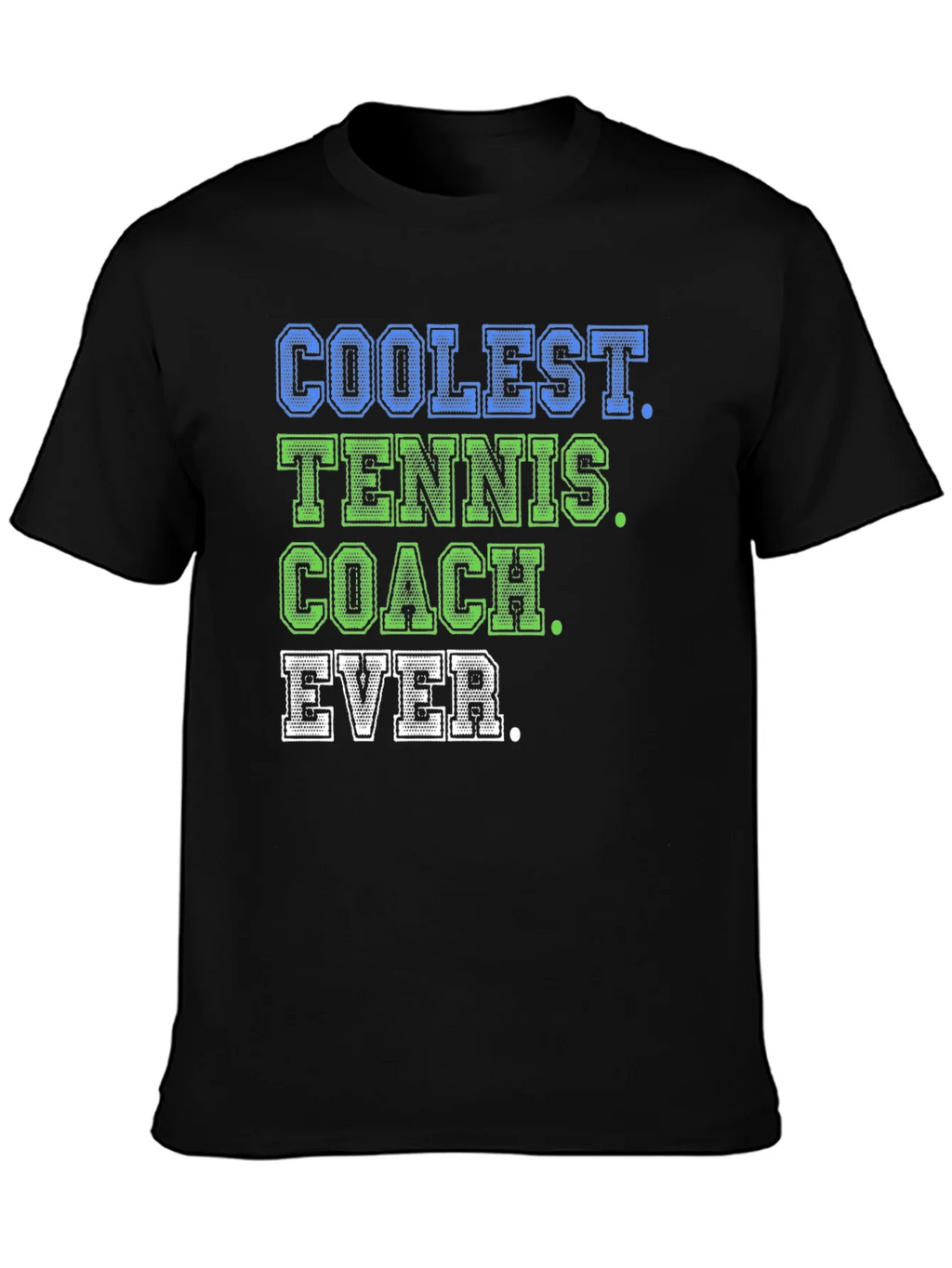 Coolest Tennis Coach Ever Graphic Tee product image 3