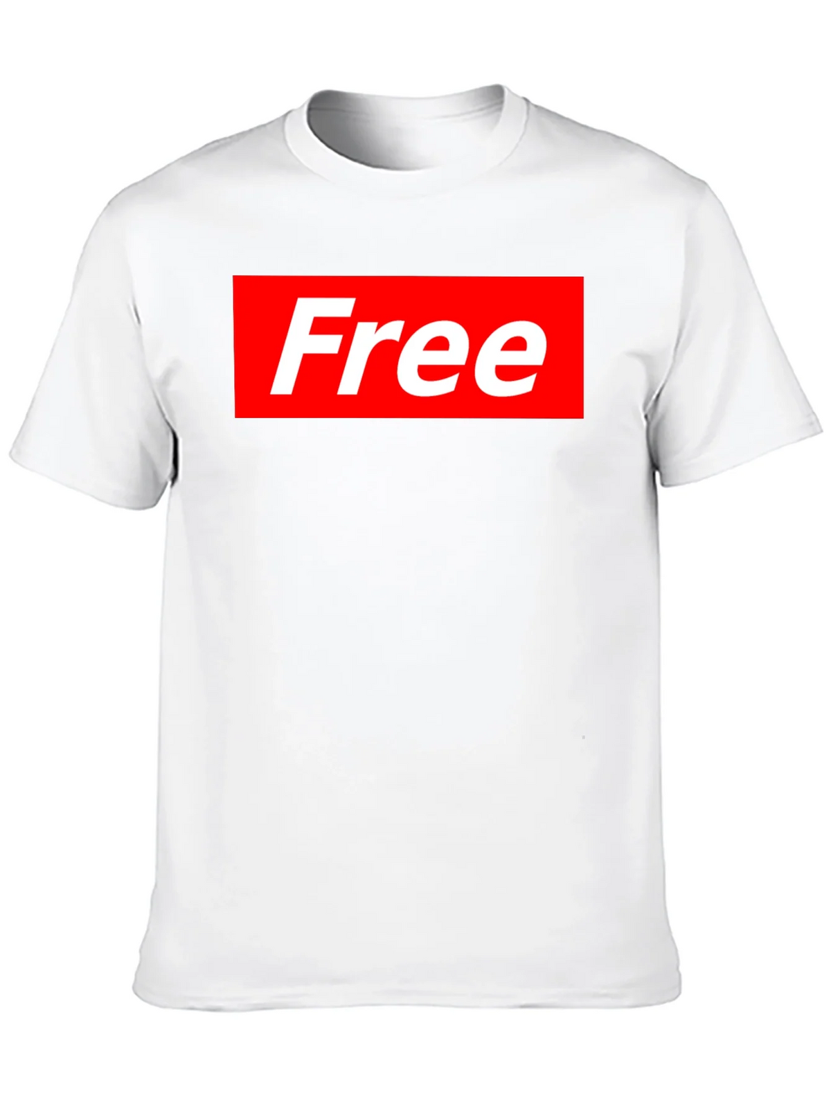 Free Supreme Style T-Shirt - Black Cotton Blend Tee product image 6