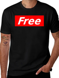 Free Supreme Style T-Shirt - Black Cotton Blend Tee product image 1