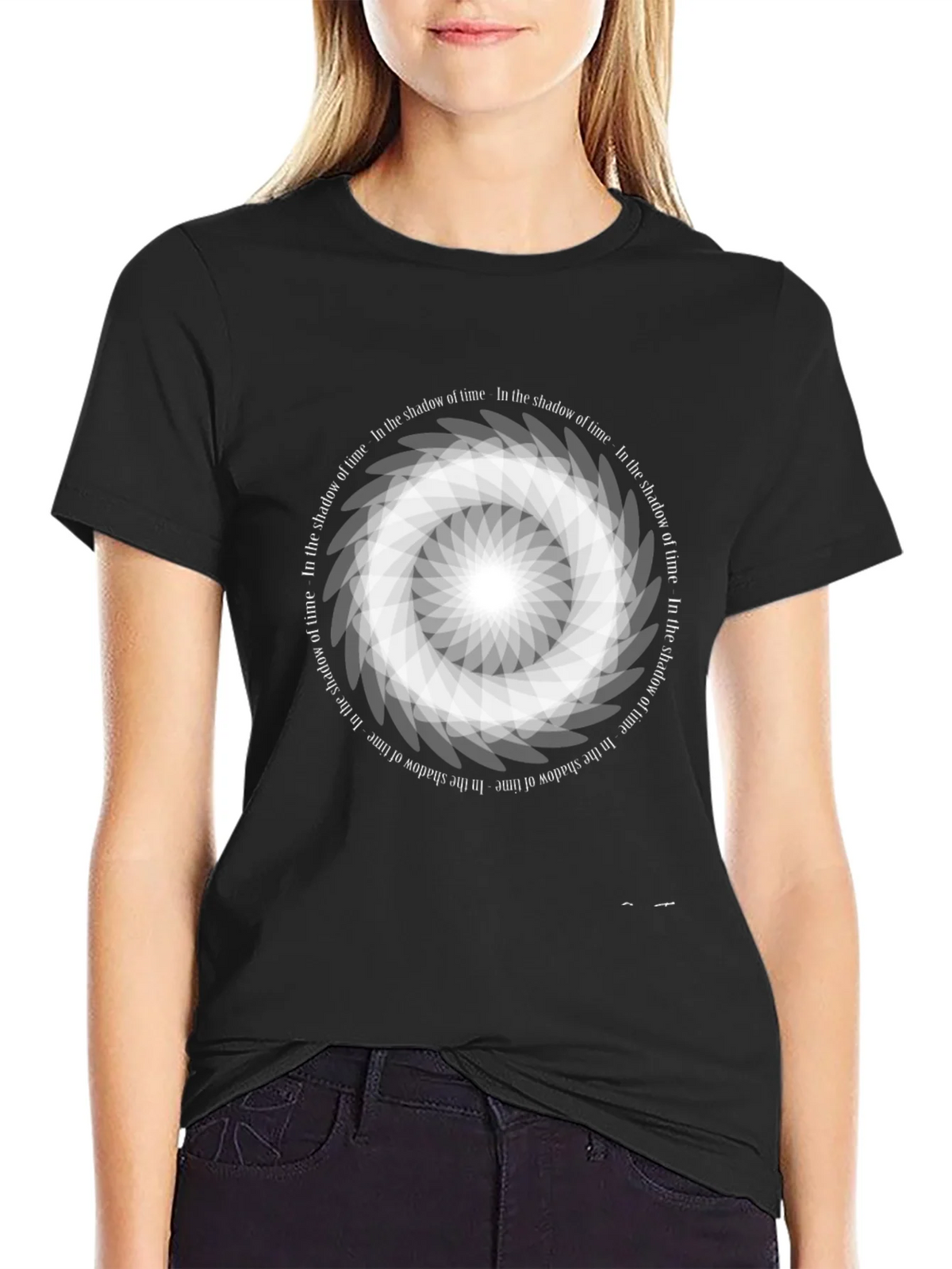 Shadow of Time Graphic Tee - Black product image 2