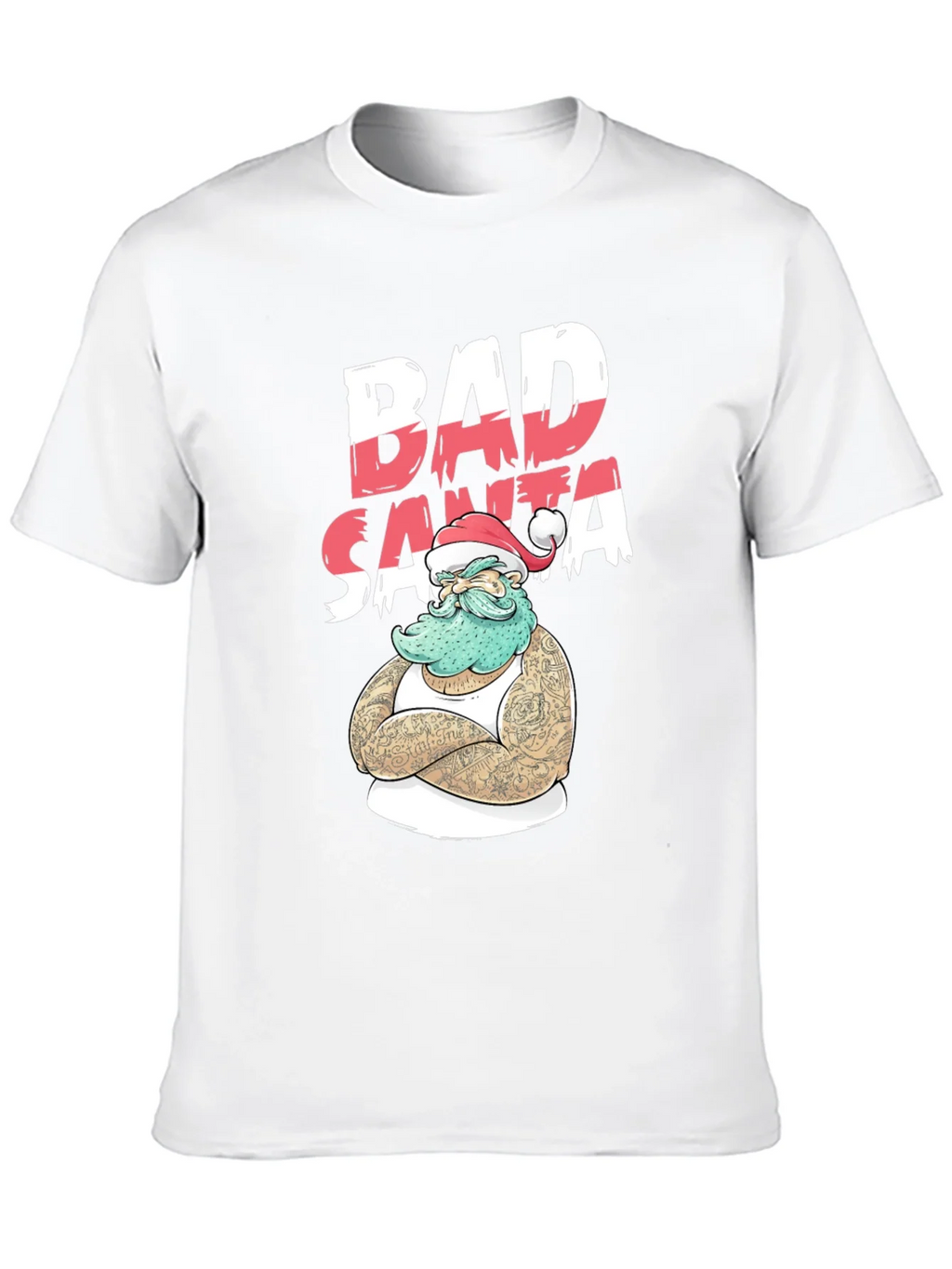 Bad Santa T-Shirt - Holiday Humor Tee product image 9