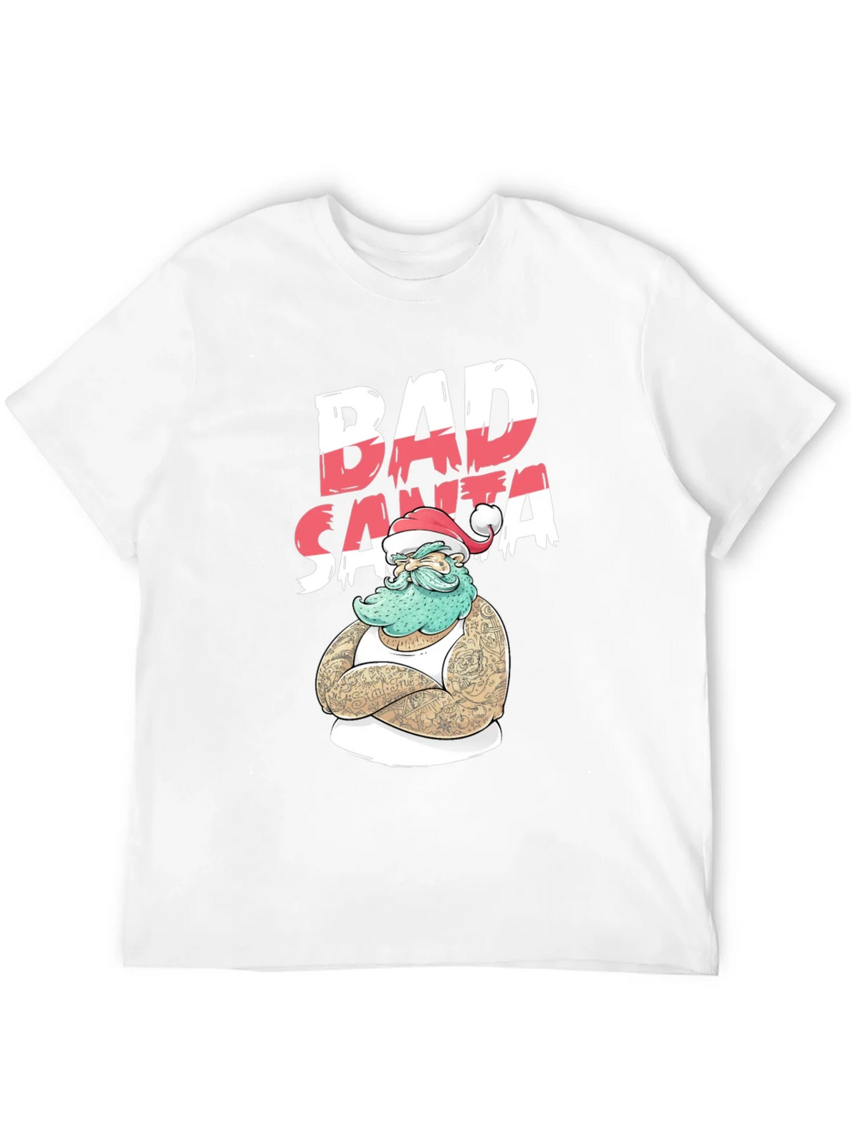 Bad Santa T-Shirt - Holiday Humor Tee product image 11
