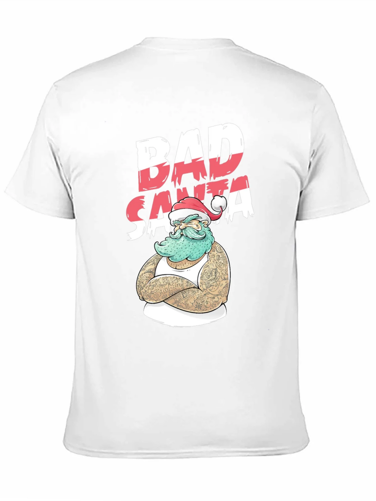 Bad Santa T-Shirt - Holiday Humor Tee product image 10