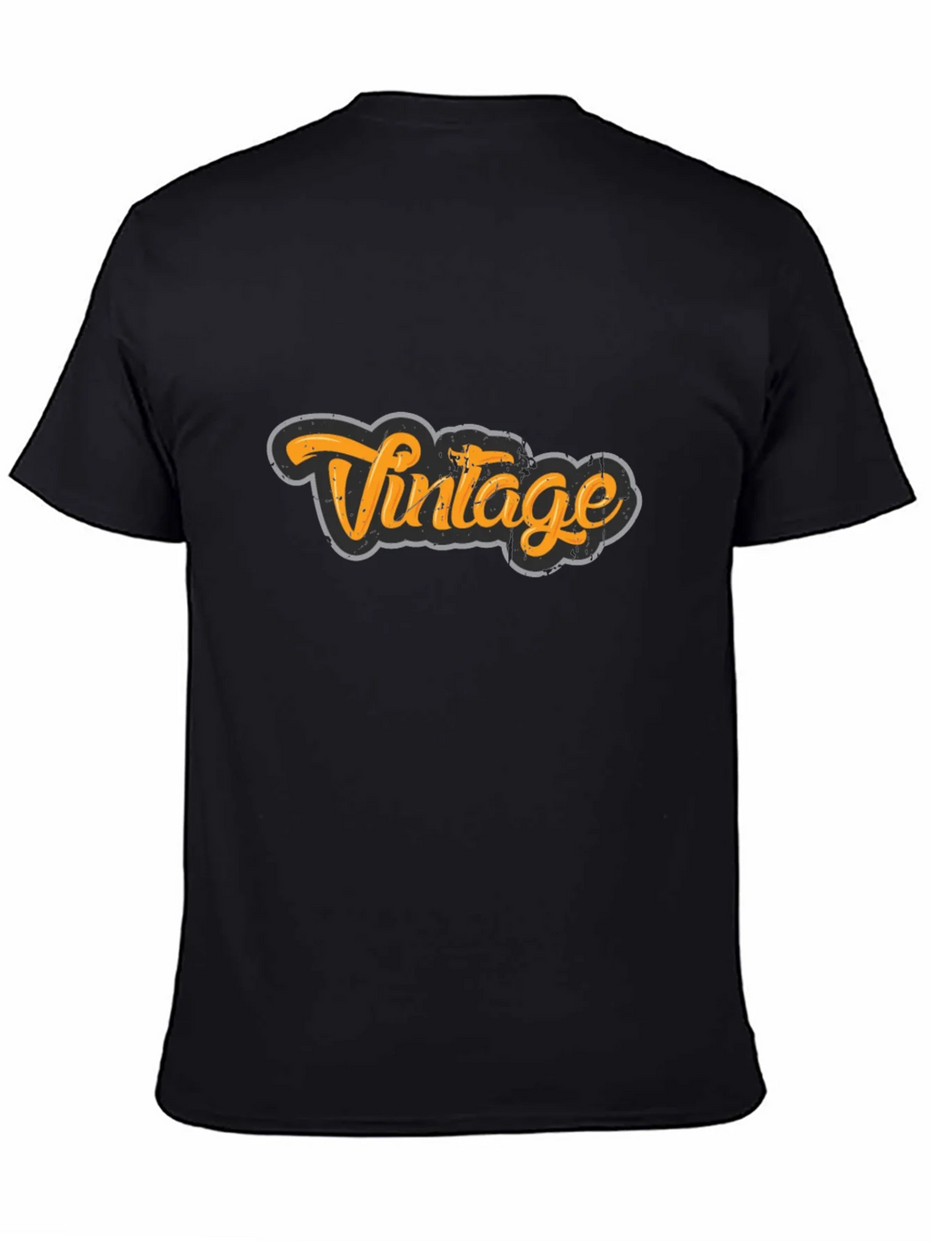 Vintage Style Black T-Shirt product image 4