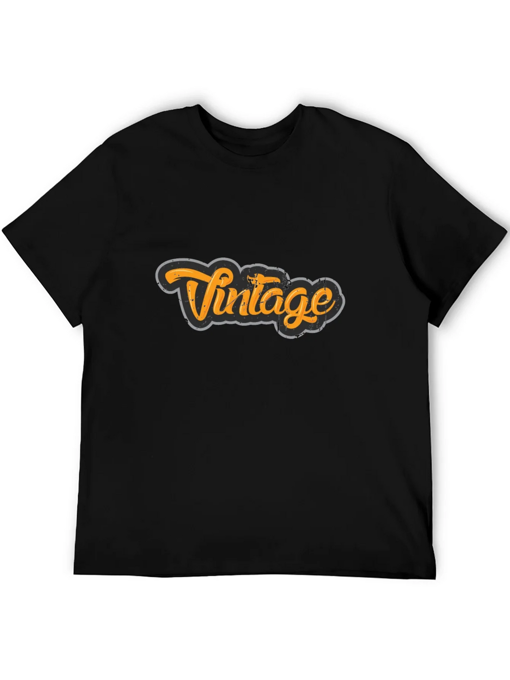 Vintage Style Black T-Shirt product image 5