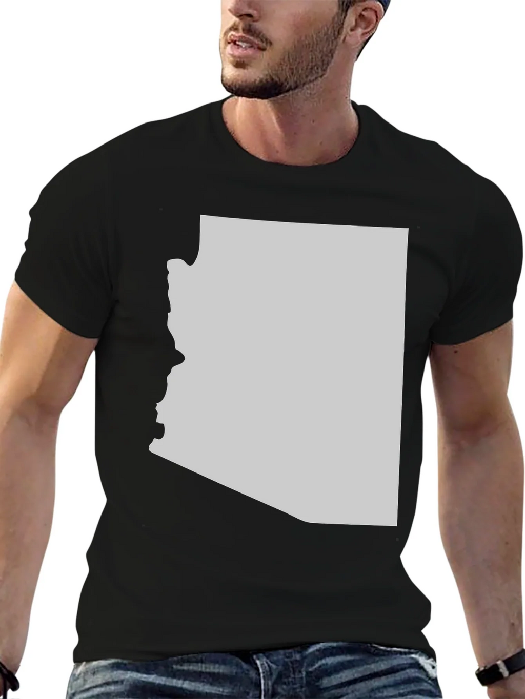 Arizona State Pride T-Shirt - Black Cotton Tee product image 6