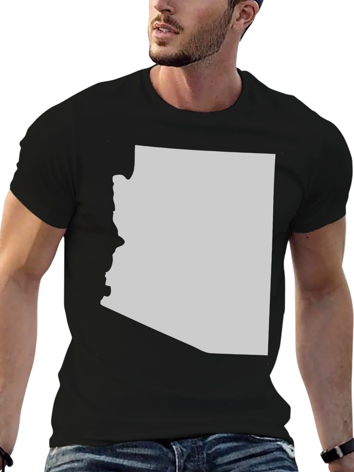 Arizona State Pride T-Shirt - Black Cotton Tee product image 6