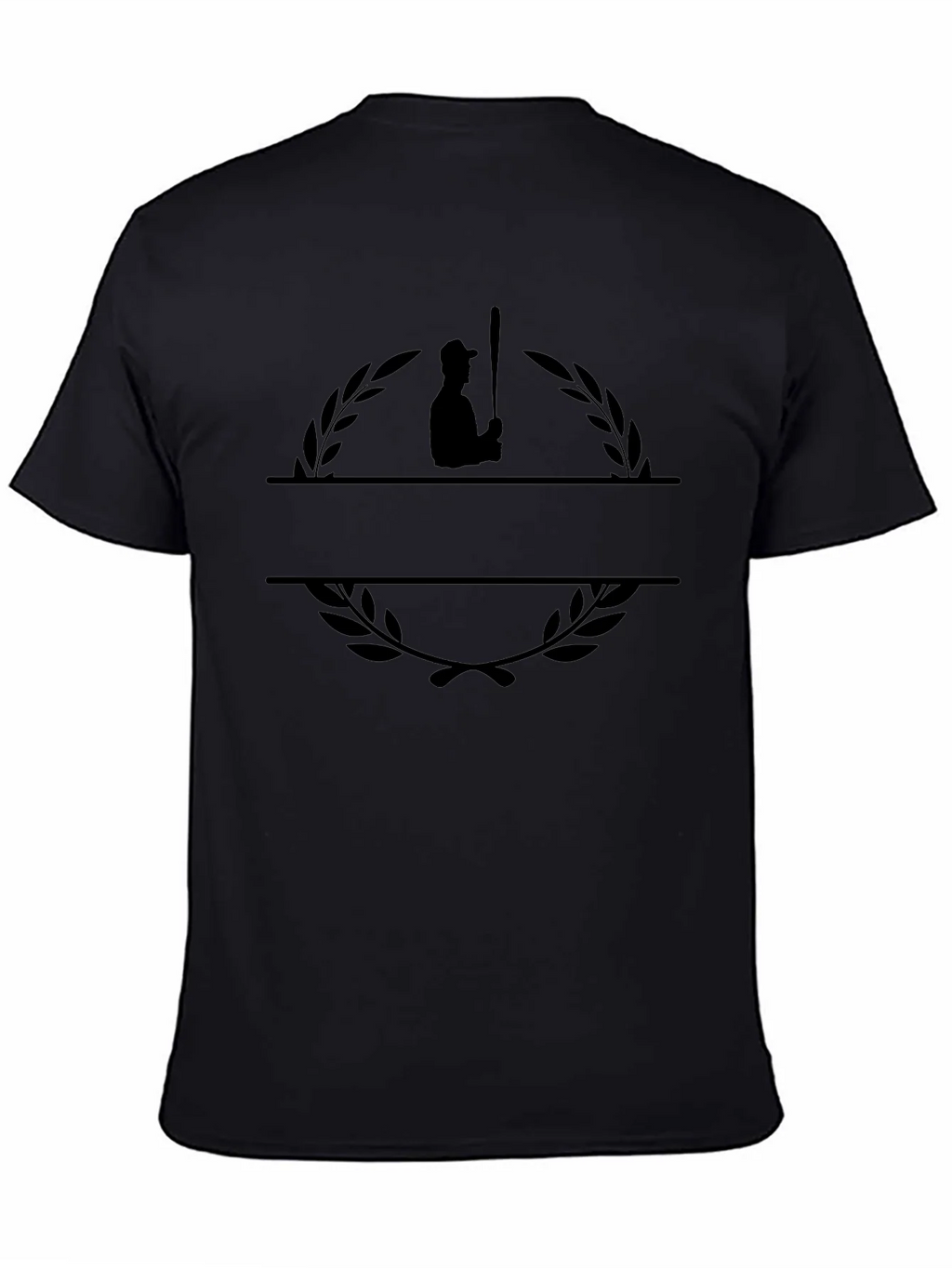 Baseball Player Wreath Graphic Tee product image 4