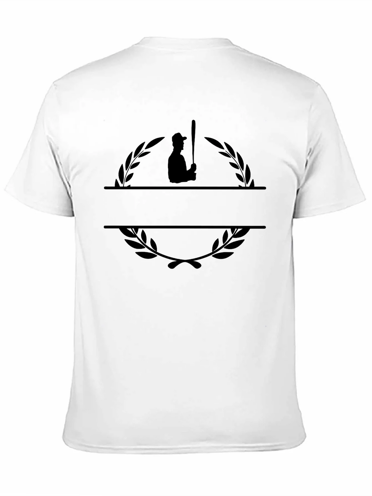 Baseball Player Wreath Graphic Tee product image 10
