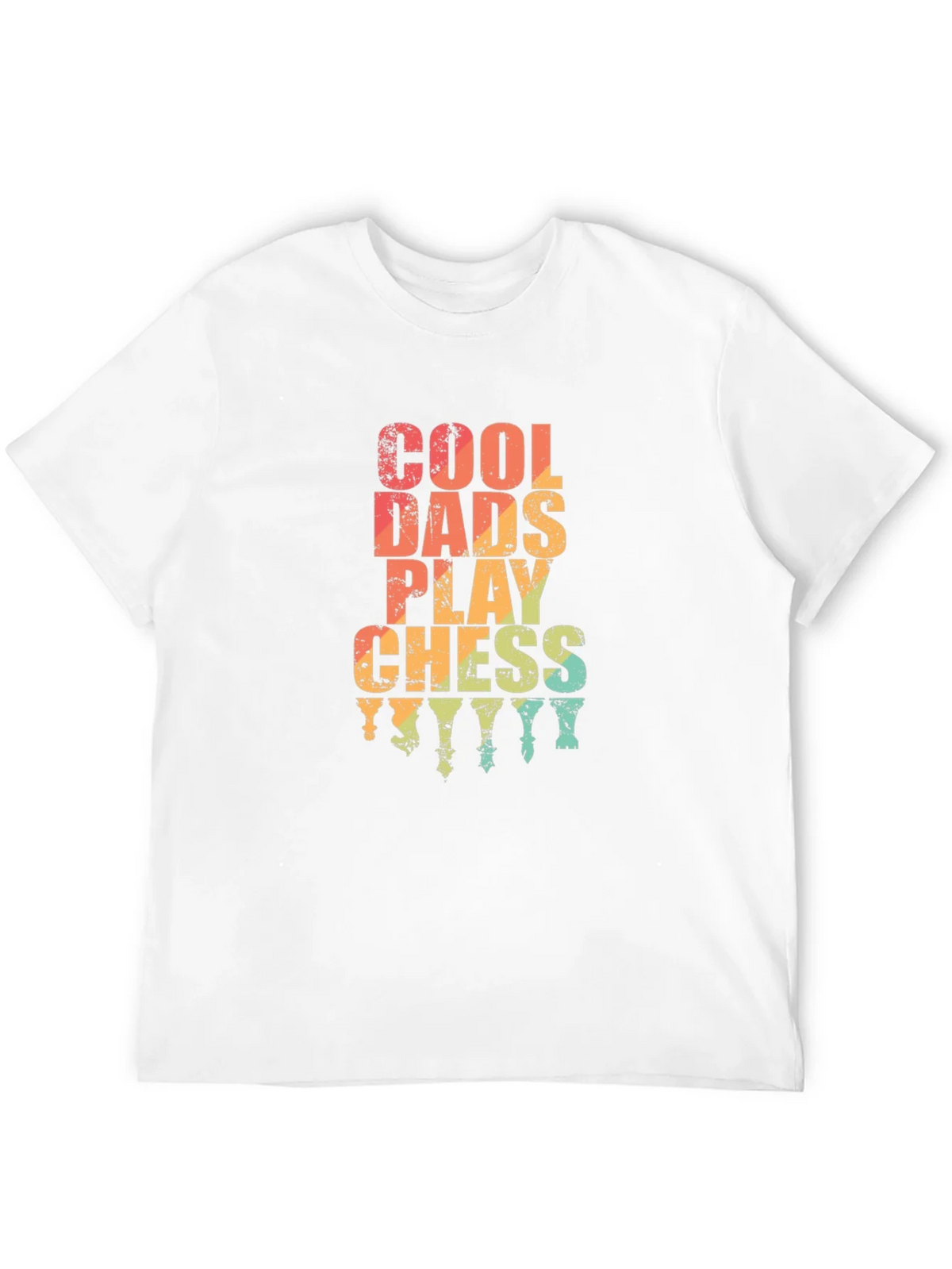 Cool Dads Play Chess Graphic Tee product image 7