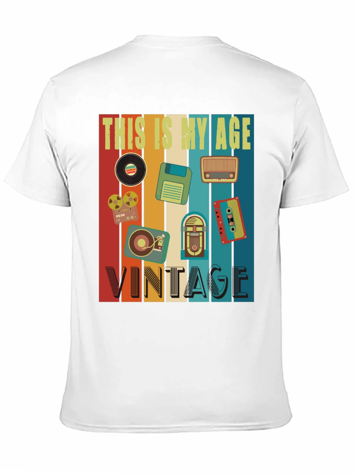 Retro This Is My Age Vintage T-Shirt product image 9