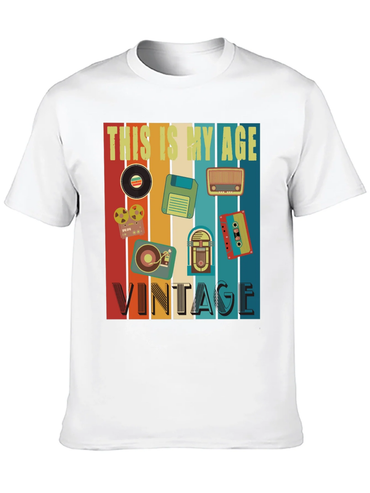 Retro This Is My Age Vintage T-Shirt product image 8