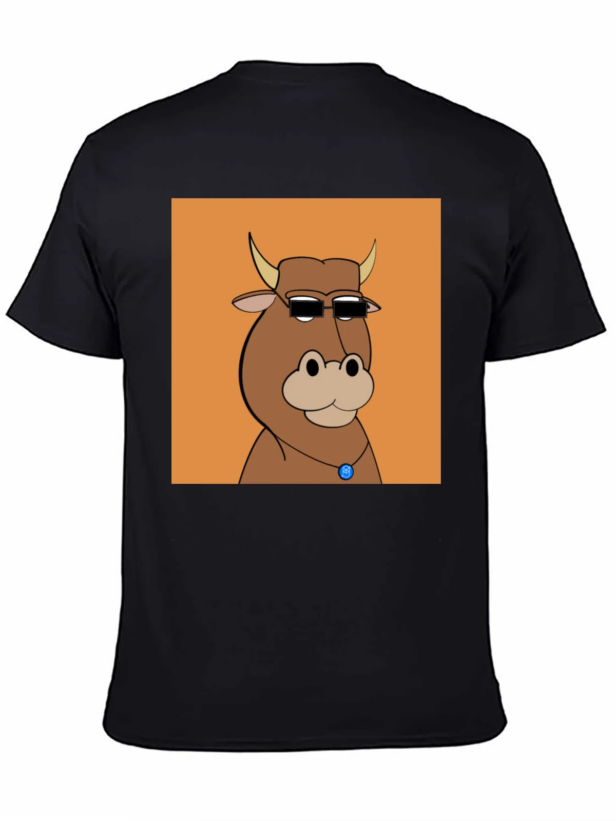 Cool Cartoon Cow Graphic Tee product image 4