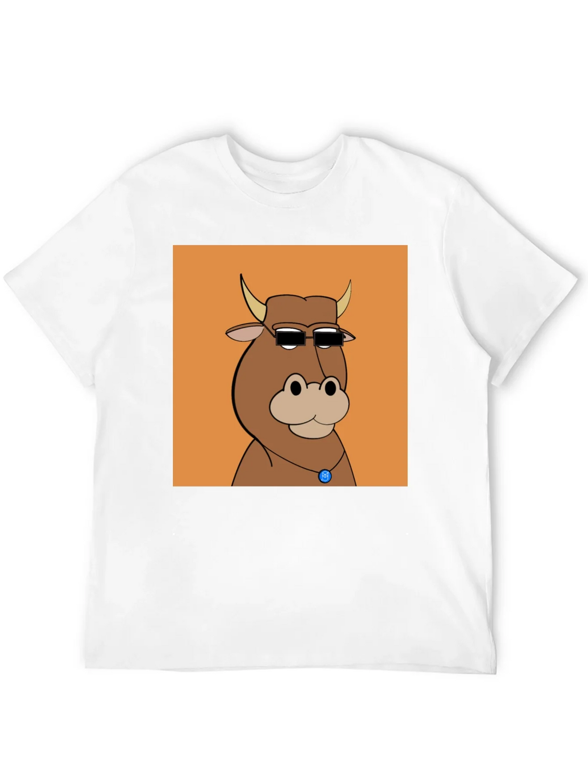 Cool Cartoon Cow Graphic Tee product image 11