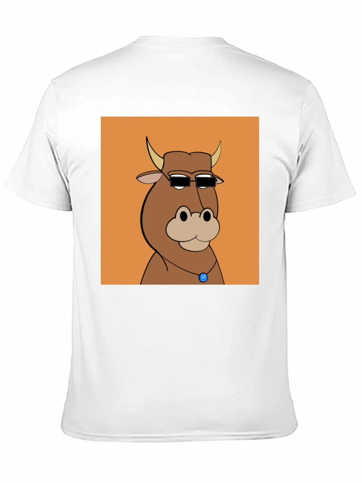 Cool Cartoon Cow Graphic Tee product image 10