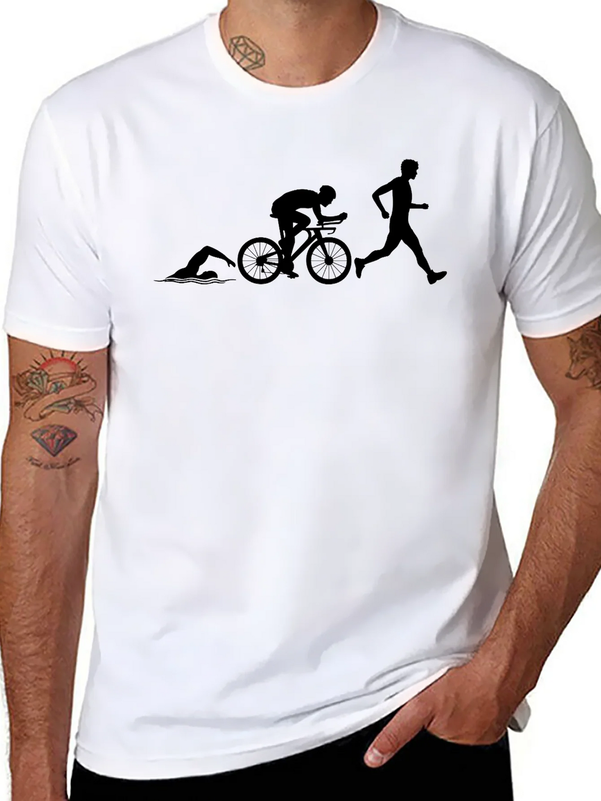 Triathlon Evolution T-Shirt - Swim Bike Run product image 7