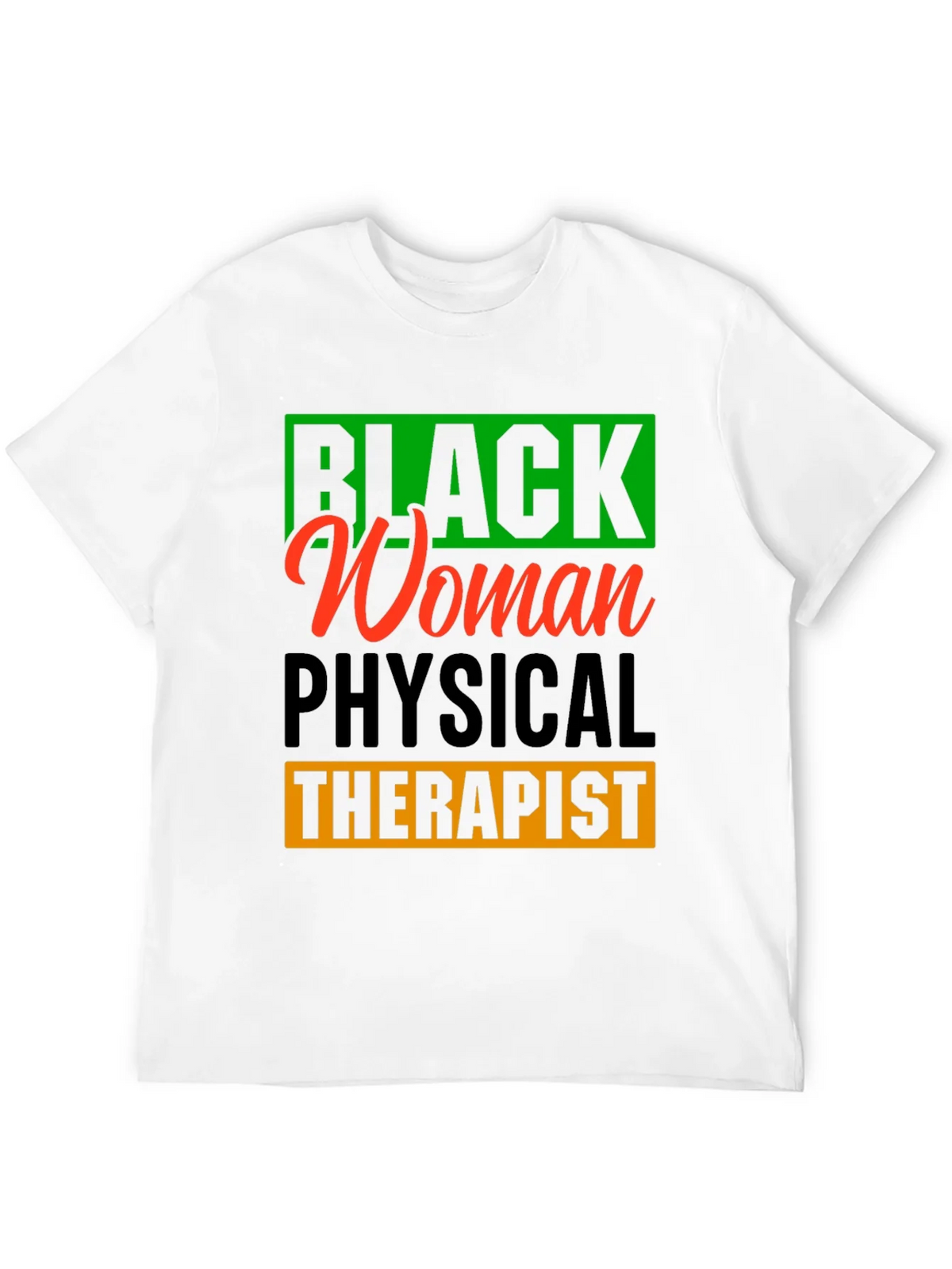 Black Woman Physical Therapist Graphic T-Shirt product image 8